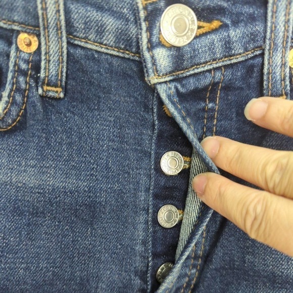 RE/DONE LEVIS Originals 90's High Rise‎ Ankle Crop - Picture 9 of 14